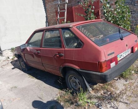 Червоний ВАЗ 2109, об'ємом двигуна 1.3 л та пробігом 84 тис. км за 290 $, фото 4 на Automoto.ua