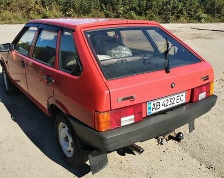 Красный ВАЗ 2109, объемом двигателя 1.29 л и пробегом 1 тыс. км за 1500 $, фото 5 на Automoto.ua