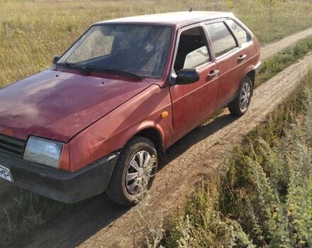Красный ВАЗ 2109, объемом двигателя 1.3 л и пробегом 100 тыс. км за 800 $, фото 1 на Automoto.ua