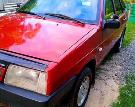 Красный ВАЗ 2109, объемом двигателя 1.3 л и пробегом 66 тыс. км за 999 $, фото 1 на Automoto.ua