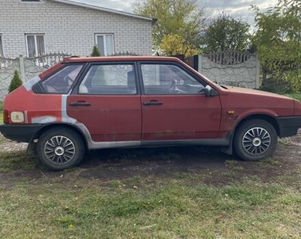 Красный ВАЗ 2109, объемом двигателя 1.5 л и пробегом 50 тыс. км за 600 $, фото 2 на Automoto.ua