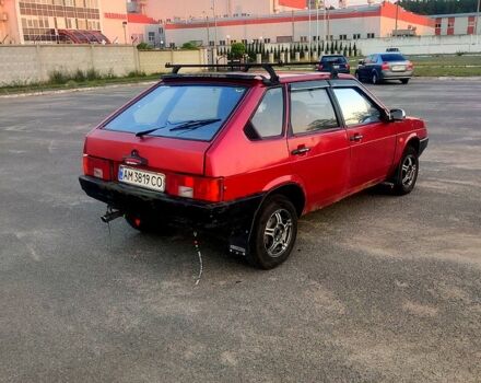 Красный ВАЗ 2109, объемом двигателя 1.1 л и пробегом 0 тыс. км за 1500 $, фото 2 на Automoto.ua