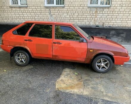 Красный ВАЗ 2109, объемом двигателя 1.5 л и пробегом 3 тыс. км за 1200 $, фото 1 на Automoto.ua