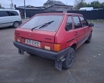 Красный ВАЗ 2109, объемом двигателя 0 л и пробегом 111 тыс. км за 777 $, фото 5 на Automoto.ua