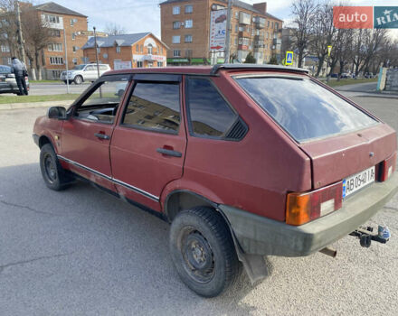 Красный ВАЗ 2109, объемом двигателя 1.29 л и пробегом 195 тыс. км за 550 $, фото 3 на Automoto.ua