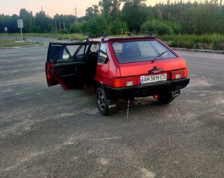Красный ВАЗ 2109, объемом двигателя 1.1 л и пробегом 0 тыс. км за 1500 $, фото 3 на Automoto.ua