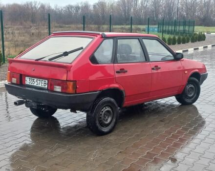 Красный ВАЗ 2109, объемом двигателя 0 л и пробегом 100 тыс. км за 1068 $, фото 1 на Automoto.ua