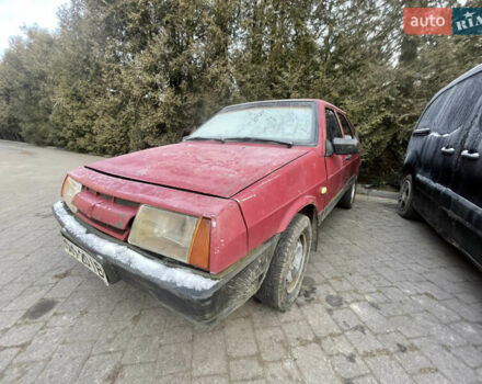 Червоний ВАЗ 2109, об'ємом двигуна 1.3 л та пробігом 250 тис. км за 370 $, фото 2 на Automoto.ua