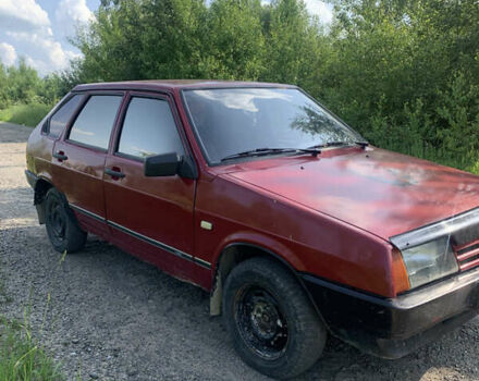 Красный ВАЗ 2109, объемом двигателя 1.3 л и пробегом 66 тыс. км за 800 $, фото 2 на Automoto.ua