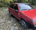 Красный ВАЗ 2109, объемом двигателя 1.3 л и пробегом 55 тыс. км за 600 $, фото 1 на Automoto.ua