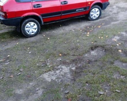 Червоний ВАЗ 2109, об'ємом двигуна 1.5 л та пробігом 270 тис. км за 1300 $, фото 11 на Automoto.ua