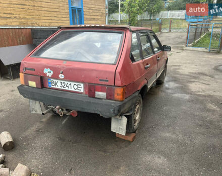 Червоний ВАЗ 2109, об'ємом двигуна 1.5 л та пробігом 200 тис. км за 380 $, фото 2 на Automoto.ua