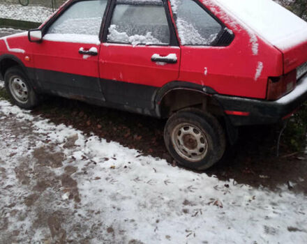 Красный ВАЗ 2109, объемом двигателя 1.3 л и пробегом 111 тыс. км за 350 $, фото 3 на Automoto.ua