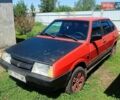 Красный ВАЗ 2109, объемом двигателя 1.5 л и пробегом 100 тыс. км за 450 $, фото 1 на Automoto.ua