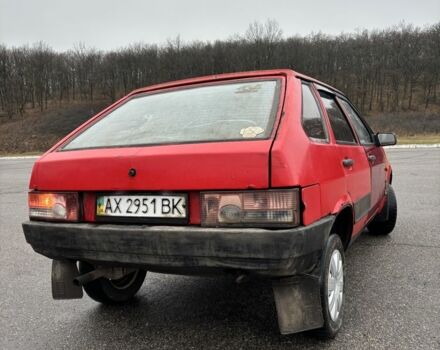 Красный ВАЗ 2109, объемом двигателя 1.3 л и пробегом 200 тыс. км за 650 $, фото 3 на Automoto.ua