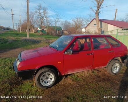 Красный ВАЗ 2109, объемом двигателя 1.5 л и пробегом 190 тыс. км за 827 $, фото 6 на Automoto.ua