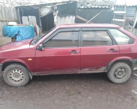Красный ВАЗ 2109, объемом двигателя 1.3 л и пробегом 250 тыс. км за 800 $, фото 3 на Automoto.ua