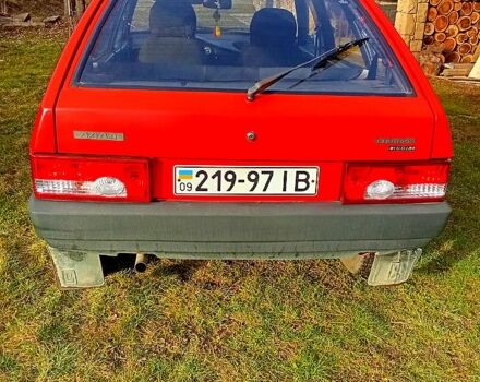 Красный ВАЗ 2109, объемом двигателя 1.3 л и пробегом 0 тыс. км за 680 $, фото 1 на Automoto.ua