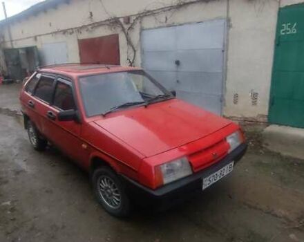 Красный ВАЗ 2109, объемом двигателя 1.5 л и пробегом 200 тыс. км за 1100 $, фото 2 на Automoto.ua