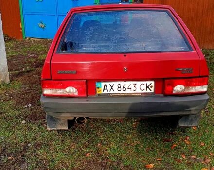Красный ВАЗ 2109, объемом двигателя 1.5 л и пробегом 250 тыс. км за 1200 $, фото 6 на Automoto.ua