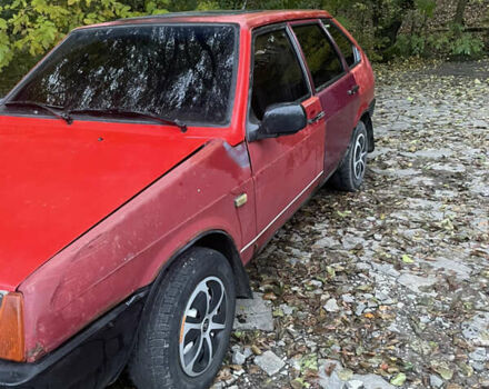 Красный ВАЗ 2109, объемом двигателя 1.3 л и пробегом 55 тыс. км за 600 $, фото 2 на Automoto.ua