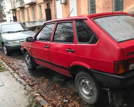 Красный ВАЗ 2109, объемом двигателя 1.3 л и пробегом 10 тыс. км за 750 $, фото 3 на Automoto.ua