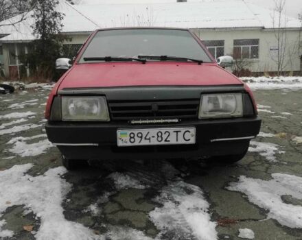 Красный ВАЗ 2109, объемом двигателя 1.3 л и пробегом 100 тыс. км за 750 $, фото 3 на Automoto.ua
