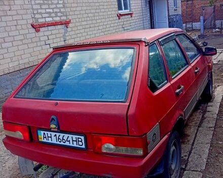 Красный ВАЗ 2109, объемом двигателя 1.3 л и пробегом 367 тыс. км за 700 $, фото 3 на Automoto.ua