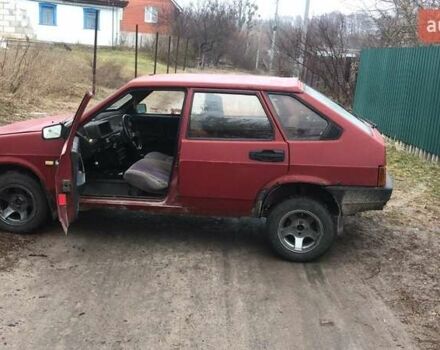 Красный ВАЗ 2109, объемом двигателя 1.3 л и пробегом 300 тыс. км за 850 $, фото 4 на Automoto.ua