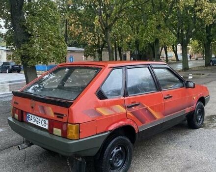 ВАЗ 2109 1989 в Кропивницком (Кировограде) на Automoto.ua Красный ВАЗ 2109, объемом двигателя 1.5 л и пробегом 300 тыс. км за 559 $, фото 4 на Automoto.ua