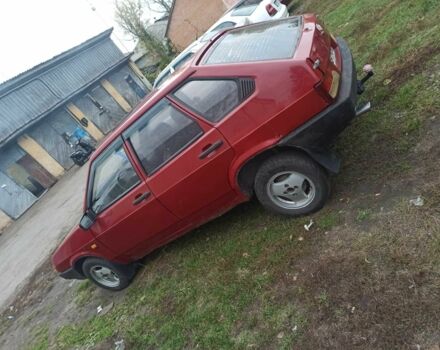 Красный ВАЗ 2109, объемом двигателя 1.5 л и пробегом 1000 тыс. км за 500 $, фото 1 на Automoto.ua