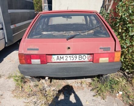 Червоний ВАЗ 2109, об'ємом двигуна 1.3 л та пробігом 84 тис. км за 290 $, фото 2 на Automoto.ua