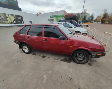 Красный ВАЗ 2109, объемом двигателя 1.5 л и пробегом 300 тыс. км за 1300 $, фото 3 на Automoto.ua