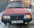 Красный ВАЗ 2109, объемом двигателя 1.5 л и пробегом 200 тыс. км за 1300 $, фото 1 на Automoto.ua