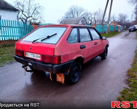 Красный ВАЗ 2109, объемом двигателя 1.3 л и пробегом 0 тыс. км за 550 $, фото 1 на Automoto.ua