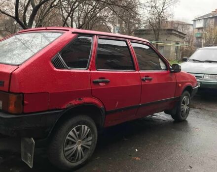 Красный ВАЗ 2109, объемом двигателя 1.3 л и пробегом 10 тыс. км за 750 $, фото 2 на Automoto.ua