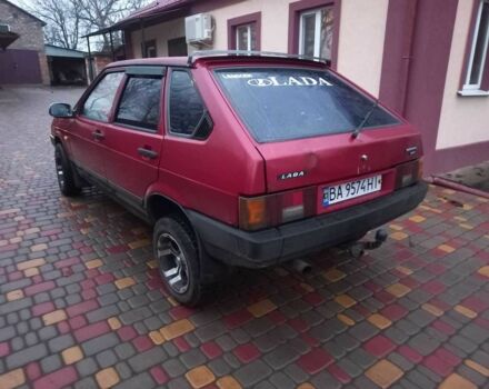 Красный ВАЗ 2109, объемом двигателя 1.3 л и пробегом 240 тыс. км за 950 $, фото 4 на Automoto.ua