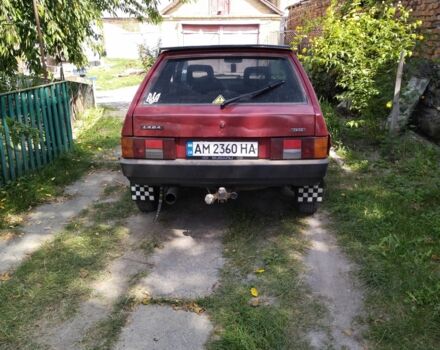 Красный ВАЗ 2109, объемом двигателя 1.3 л и пробегом 92 тыс. км за 1200 $, фото 1 на Automoto.ua