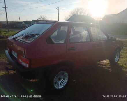 Красный ВАЗ 2109, объемом двигателя 1.5 л и пробегом 190 тыс. км за 827 $, фото 3 на Automoto.ua