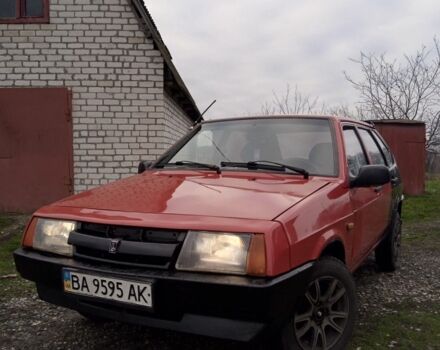 Червоний ВАЗ 2109, об'ємом двигуна 1.5 л та пробігом 194 тис. км за 1200 $, фото 1 на Automoto.ua