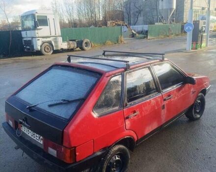 Красный ВАЗ 2109, объемом двигателя 1.3 л и пробегом 70 тыс. км за 450 $, фото 7 на Automoto.ua