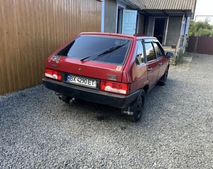 Красный ВАЗ 2109, объемом двигателя 1.3 л и пробегом 96 тыс. км за 1200 $, фото 2 на Automoto.ua