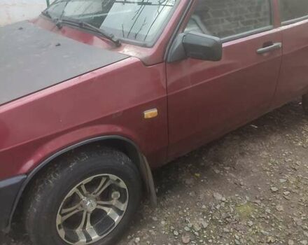 Красный ВАЗ 2109, объемом двигателя 1.3 л и пробегом 92 тыс. км за 1800 $, фото 4 на Automoto.ua