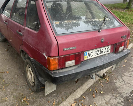 Красный ВАЗ 2109, объемом двигателя 0 л и пробегом 200 тыс. км за 400 $, фото 2 на Automoto.ua