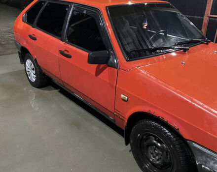 Красный ВАЗ 2109, объемом двигателя 1.5 л и пробегом 87 тыс. км за 500 $, фото 2 на Automoto.ua