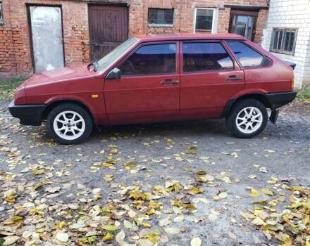 Красный ВАЗ 2109, объемом двигателя 1.5 л и пробегом 189 тыс. км за 1199 $, фото 4 на Automoto.ua