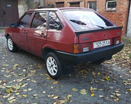 Красный ВАЗ 2109, объемом двигателя 1.5 л и пробегом 189 тыс. км за 1199 $, фото 5 на Automoto.ua