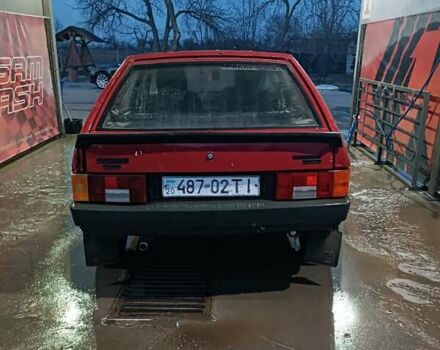 Красный ВАЗ 2109, объемом двигателя 1.3 л и пробегом 243 тыс. км за 750 $, фото 2 на Automoto.ua