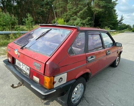 Красный ВАЗ 2109, объемом двигателя 1.5 л и пробегом 77 тыс. км за 550 $, фото 5 на Automoto.ua
