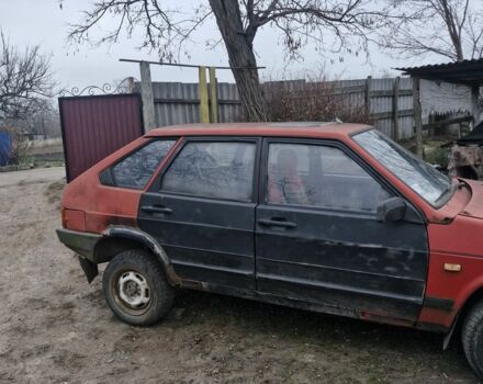 Красный ВАЗ 2109, объемом двигателя 1.3 л и пробегом 50 тыс. км за 473 $, фото 7 на Automoto.ua